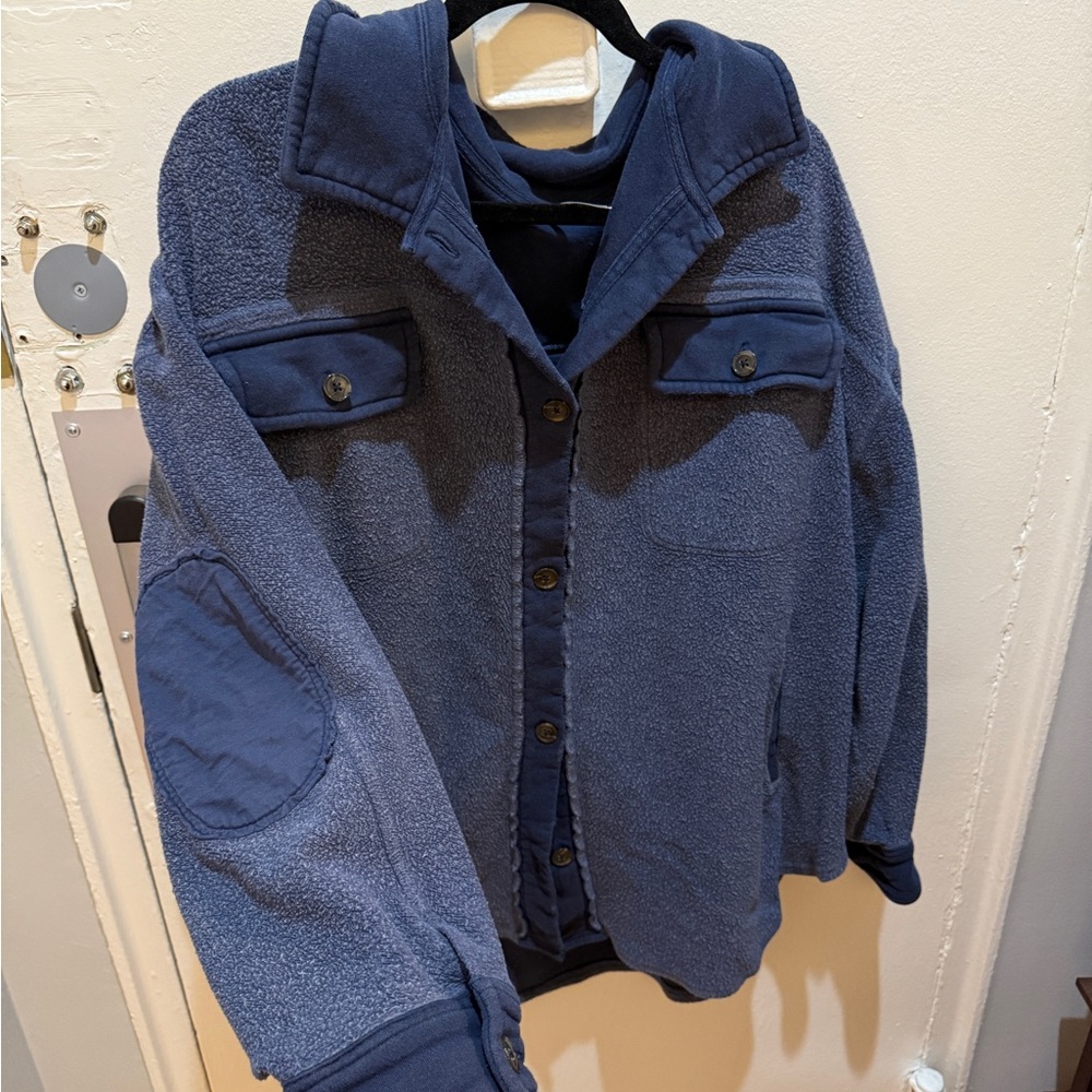 Blue Free People Ruby Jacket